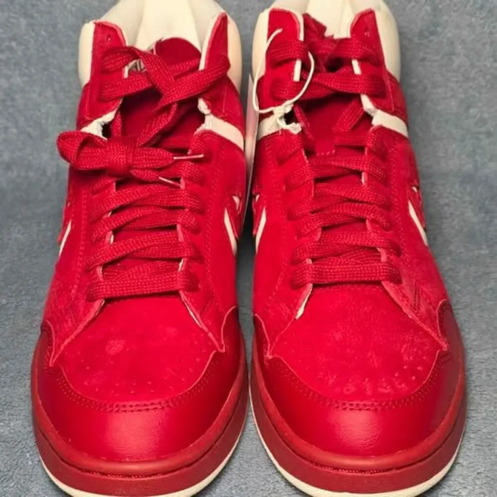 Converse Weapon Mid Red White Mens 10.5 or Womens 12